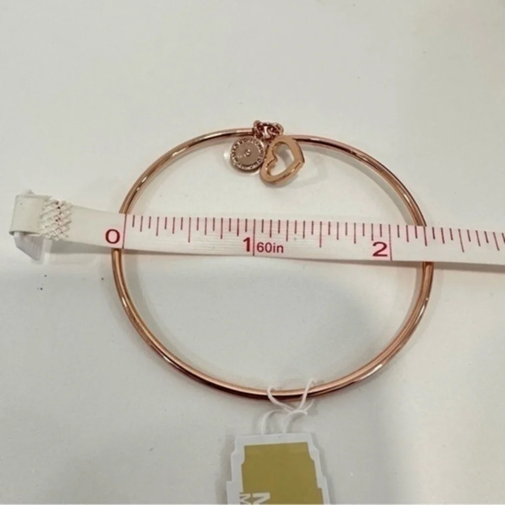 Michael Kors Rose Gold Tone Bangle Bracelet